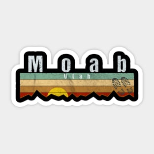 Moab Utah- Moab Sticker